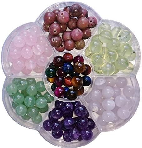 Berties Beads 8mm Natural Gemstone bead mix boxed