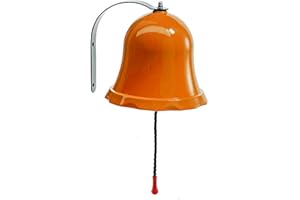LOGGYLAND Cloche pour Maison et Tour de Jeu - Orange - Accessoires pour Maison sur Pilotis