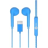 Lecoo EH104 Kablolu Type-C Girişli Mikrofonlu Kulak İ&ccedil;i Kulaklık - Sağlam Kablo Yapısı, Ses Ayarı Panelli, Stereo HD Mikrofon
