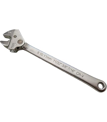 Petite Clé à Cliquet De 10 Mm Avec Porte-clés, Pliable Et Rotative