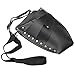 LuckyFine Salon PU Leather Hairdressing Clips Hair Cutting Combs Holster Holder Case Pouch Bag Barber Tool Black
