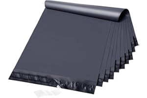 Parcel Bags Switory Mailing 10X14 Inch Postal Bags Self Seal,Waterproof, Shipping Mailers Mailing Bag for Clothes Envelopes Postage Bag for Packaging, 25Pcs (Grey)