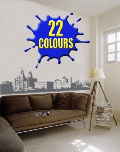 Liverpool Skyline - Wall Decal (Medium)