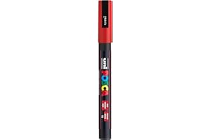 UNI-BALL Uniball 156737000, Marcatore, colore Rosso, 1 pezzo