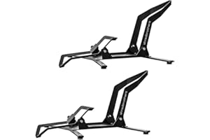 SHREDBROTHERS Fahrradständer Mountainbike Fahrradhalter Boden 26 - 29 Zoll E Bike Rennrad Rad Ständer eBike Ständer f. Hinterrad und Vorderrad Präsentationsständer Abstellständer, 2 Stück