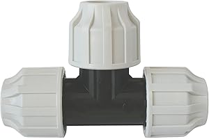 SOMATHERM FOR YOU SOMATHERM PER VOI - uguale plastica tee per D20 tubo in PE - Serraggio esterno