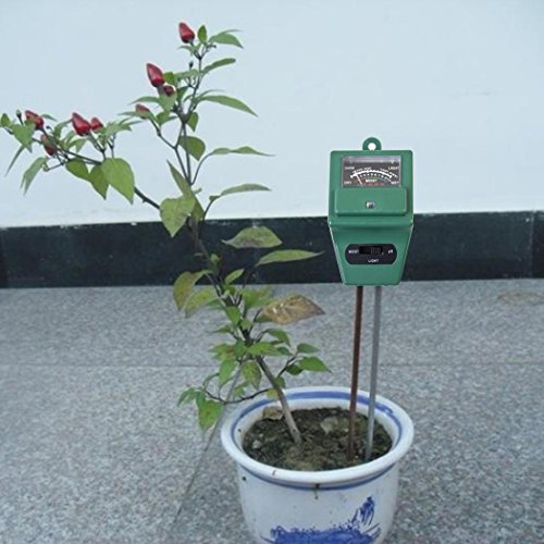 Latinaric Boden PH Messen Licht Feuchtigkeit Meter Tester Boden Wasser Garten Gras Rasen - 2