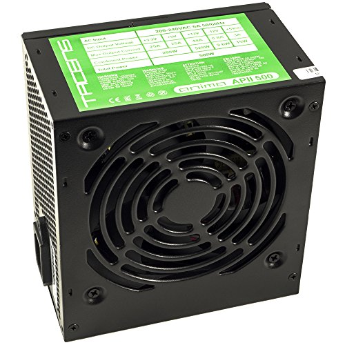 Tacens Anima APII500 - Fuente de alimentaci  n para Ordenador  500W  ATX  12V  14dB  Ventilador 12 cm  Anti-vibraci  n  haswell Ready  Color Negro