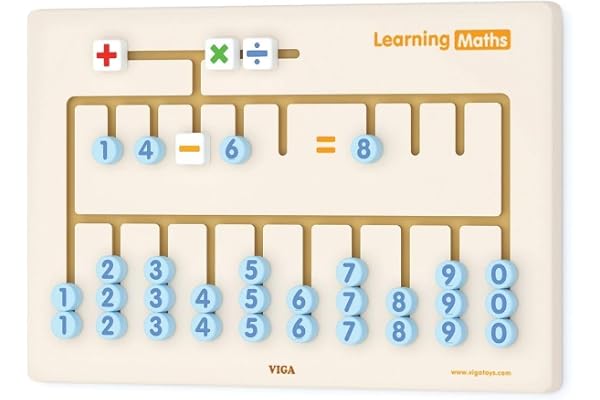 Viga Toys - 50675 - Jeu Mural - Apprendre à Compter
