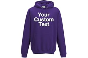STAR AND STRIPES Printed Custom Personalised Hooded Sweatshirts, Kids and Adults Custom Hoodie Pullover 300 GSM Hoodie with Custom Text Print