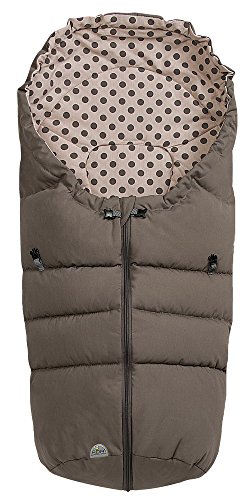 Preisvergleich Produktbild Odenwälder Fußsäckchen Dots - 985 Walnut - 2016 / 2017