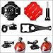 Produktbild Action Kamera Helm Halterung Set Actioncam Helmet Mount, 360 Grad Rotation Helmhalterung + 1/4'' Schrauben Adapter + Kleber + Schraube + Schraubenschlüssel für GoPro Hero 5/4/3+/3/Session SJCAM SONY