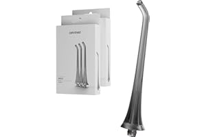 ‎ZAHNHELD Zahnheld® Ersatzdüsen Basic für Munddusche Aquadent (6 Stück, schwarz)