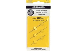 Colonial Needle, Doppelseitige Nähnadeln, für Gobelin-Stickerei, Größe 24, 3 Stück