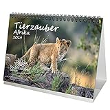 Tierzauber Afrika · DIN A5 · Premium Tischkalender/Kalender 2019 · Afrika · Wüste · Kontinent · Landschaft · Tiere · Wildnis · Natur · Edition Seelenzauber by 