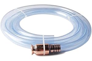 Tube Siphon, Asudaro Tuyau de Siphon 3 M Pompe à Siphon, Tuyau De Siphon Auto-amorçant Multi-Usage Tuyau De Siphon De Pompage Automatique pour Transfert Essence Huile Eau Liquide