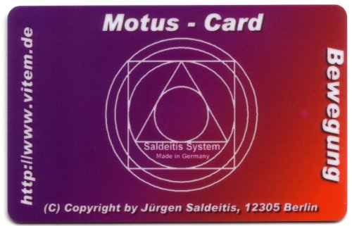 Preisvergleich Produktbild Saldeitis Motus-Card (Schwingungsträger - Frequenzkarten)