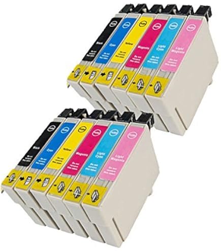 Ink 281 Combo Pack, ricambio per TS702 TR7520, uscita inchiostro stampante per documenti foto, compatibile con più (BK BK C M Y 5 colori
