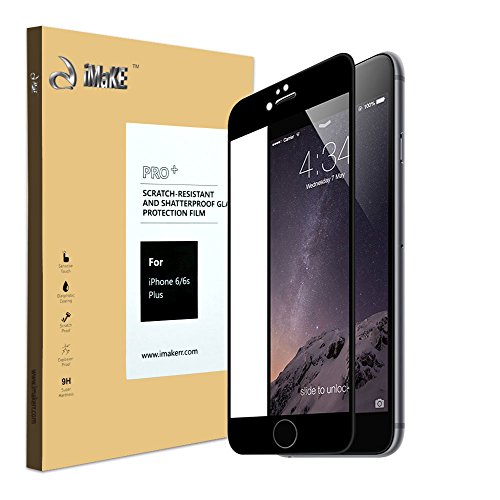 iPhone 6/6S Panzerglas, aiMaKE 2 Stück Ultra-klar Panzerglas Schutzfolie für iPhone 6/6s 4,7 Zoll (nur 0,25 mm Schwarz ) - 8
