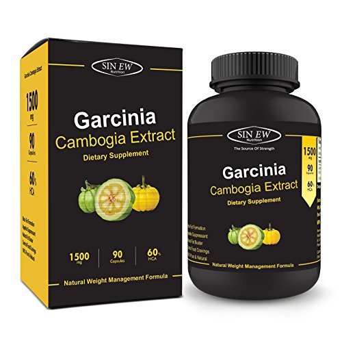 Sinew Nutrition Garcinia Cambogia Extract - (90 Capsules) 1500 mg, 100 % Veg, Pure & Natural Weight Management & Appetite Suppressant Supplement RS.449 (78.00% Off) - Amazon