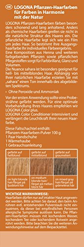 Logona: LOGONA Pflanzenhaarfarbe sahara (100 g) - 3