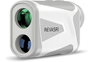 Télémètre de Golf REVASRI | Mini | 1 000 m | Compensation de Pente | Capture magnétique | Verrouillage du Drapeau et Vibration | Grossissement x6 | Unités de Mesure M/F/Y | Batterie Rechargeable
