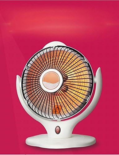 D Electric heater Heater Small Sun Heater Office Bench Electric Heating Heater Household Energy Saving Student Roasted Stove,White
