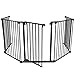 BABY VIVO Comfortable Barrier Metal - Fire guard / heater guard