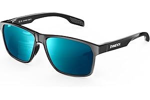 BONDDI Gafas de Sol para Hombre, Gafas de Sol Polarizadas para Mujer con UV 400, Montura TR90 para Correr, Conducir y otras Actividades Deportivas al Aire Libre