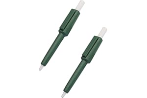 DALAETUS 2 Stück Zeckenschlinge Set, Leichtigkeit Zeckenzange für Hund, Katzen, Pferde, Zeckenlasso für Entfernen Sie Nymphien und Ausgewachsene Zecken (Grüner)