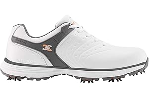 Stuburt Golf SBSHU1123 Mens Evolve Tour II Dri -Back Waterproof Spiked Golf Shoes