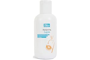 HERY Shampoing aux huiles essentielles de Bois de Rose pour Lapins (DLUO 6 Mois)