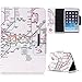 Produktbild Voguecase Für Apple iPad Mini/Mini 2 (Retina Display) /iPad mini 3 hülle, Kunstleder Tasche PU Schutzhülle Tasche Leder Brieftasche Hülle Case Cover (Straßenkarte 01) + Gratis Universal Eingabestift