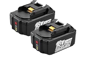 18V 5.0Ah ersättningsbatteri BL1850B för Makita 18 Volt LXT med strömindikator Batteri för elverktyg BL1860B BL1850B BL1850 B