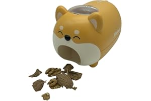 Pelamatic - Elektryczny dziadek do orzechów Shiba Inu Dog Design - Urocze i funkcjonalne akcesorium kuchenne, idealne do odżywczych przekąsek
