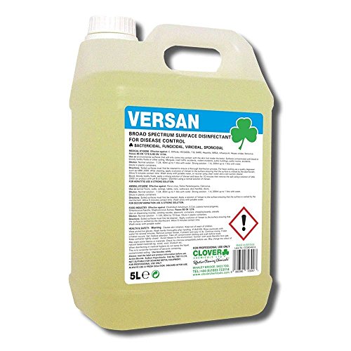 Versan HIV MRSA Hepatitis Disinfectant (5L) by soil fertility solutions