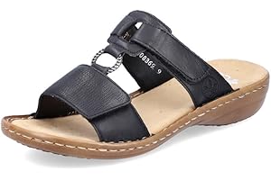Rieker Damen Pantoletten 60885, Frauen Slipper