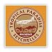 Produktbild 2 x Motiv Tropischer Paradise Seychellen Vinyl Aufkleber Reise Gepäck # 7456 - 10cm/100mm Wide