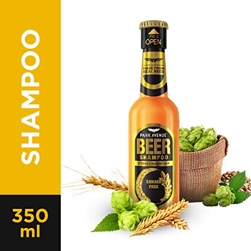 Park Avenue Damage Free Hair Beer Shampoo, 350ml