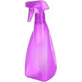Sprey Şişesi 700 ml, Su Bulaşık Deterjanı, Tetikli P&uuml;sk&uuml;rtmeli Fısfıs Cam Temizleme (Mor)