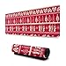 Produktbild Soft Gaming Mouse Pad Large Vintage Nordic Red Non-Slip Rubber Base Soft Computer Keyboard Mice Mat