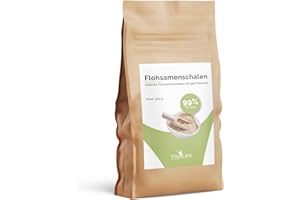 ‎VITACARE VitaCare Flohsamenschalen, 500g Flohsamen in premium Qualität mit 99% Reinheit, ballaststoffreich, vegan & glutenfrei, 500 g Beutel