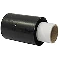 Triplast 5 Rolls x 100mm Black Mini Stretch Shrink Wrap | 150m Long Roll, Mini Core, 17mu Thick | Pallet Wrap, Cling Film, Plastic Wrap | Packaging for Removals, Industrial & Warehouse Use