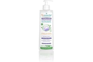 Puressentiel - Hygiène Intime - Gel Lavant Douceur aux 3 eaux florales et à l'aloé vera - Bio - Hypoallergénique - Usage quotidien pour muqueuses et peaux sensibles - 500 ml