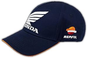 Castore Gorra Repsol HRC Moto, Azul, Talla única