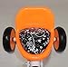Kyootsi Pedal Trike Tricycle for Baby with Push Bar and Basket - Foldable for Easy Transport - Kid's Child's First Trike or Use the Handle to Help Them Along - RED OR ORANGE (Orange)