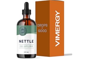 Vimergy Nettle, 57 Servings – Nettle Supplement – Glycerin-Based Liquid Nettle Supplement – Vegan Supplement – Formulated Without Sugar or Binders – Non-GMO & Gluten-Free (115 ml)