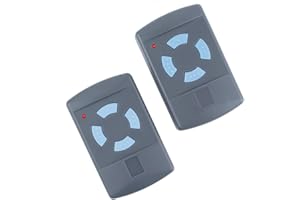 Télécommande de Garage Sdre HSM4 868 MHz télécommandes de Portail pour avec Remplacer Les émetteurs Hormann 868 MHz HS4 HSM2 HSP4 868 HS1 868 Tubauto HSM4 868 Tubauto HS4 868Fréquence -2PACK