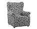 Produktbild Martina Home Tasche Sillón Orejero 33x8x42 cm Schwarz