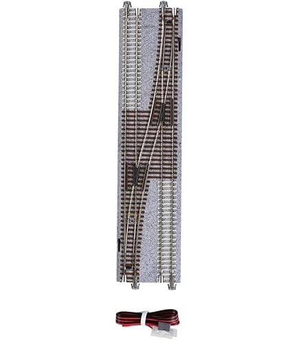 Aiguillage Double Voie N - 2.0-2.3.0 Pièces Gauche/Droite Numérotées - Compatible Uni-Track